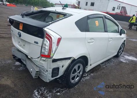 2013 Toyota Prius Three from USA, damaged, VIN JTDKN3DU7D5540625